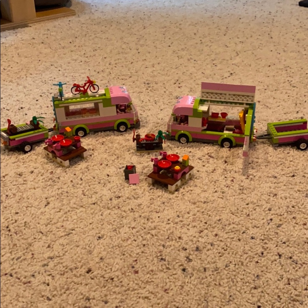 2 LEGO camper sets!!
